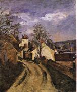 Paul Cezanne Dr Gachet's House at Auvers china oil painting reproduction